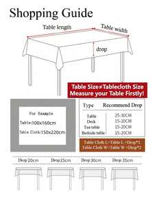 1pc 100% Polyester Faux Linen Fabric Vintage Solid Color Tablecloth With Tassels, Minimalist & Elegant, Suitable For Kitchen, Dining Table, Desk, Vanity, Decor, Home Decoration, Floral Table Cloth, Living Room, Bedroom, Yard, Indoor Outdoor, Outdoor Furniture, Camping, Villa, Holiday, Party, Family Gathering, Festival Decoration, Party Wedding Decorations, Multiple Sizes Available, All Season Use - Beige - View 11