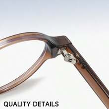 1pc Fashion Commuter Versatile TR Optical Glasses With High-End Feel And Non-Slip Temples - Maroon - View 4