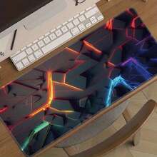 Tấm lót chuột chơi game 3D có họa tiết, thảm trải bàn nhiều màu sắc - Tấm lót bàn phím và chuột cỡ lớn, có thể dùng làm tấm bảo vệ bàn làm việc, thảm học tập hoặc tấm lót bàn phím. Có nhiều kích cỡ, 15,7*35,4 inch (40*90 cm). Một món quà sinh nhật và ngày lễ lý tưởng - Tấm lót bàn phím máy tính và tấm lót laptop này phù hợp cho game thủ, nhân viên văn phòng và sinh viên. Phụ kiện bàn làm việc, Phụ kiện bàn làm việc, Đồ dùng văn phòng, Trang trí văn phòng - A - Xem 2