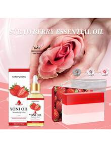 30ml草莓私处精油，100g草莓私处清洁皂 - 保湿滋润，持续补水，提亮肤色，紧致肌肤，改善暗沉松弛，重现青春，温和清洁，持久留香，个人及皮肤护理 - 草莓色 - 查看 2
