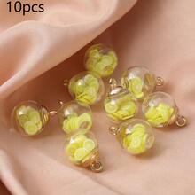 Creative Fruit Strawberry Pineapple Watermelon Colorful Drifting Bottle Glass Bottle Pendant Wishing Bottle DIY Pendant - Multicolor - View 5