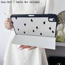 Minimalist Heart-Shaped Flip Cover Tablet Protective Case - Multicolor - View 7