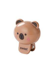 1pc Cute Animal Pattern Toothbrush Head Protector, Toothbrush Holder, Electric Toothbrush Dust Cover, Toothbrush Clip, Dust Cover - Multicolor - View 9