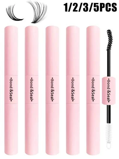 2-In-1 False Lash Glue & Cluster Lash Adhesive,1 Tube,2 Tubes,3 Tubes,5 Tubes,More Purchase For Better ,Super Strong Adhesive Anti-Fall-Off,A Must-Have For Makeup Lashes,72-Hour Quick-Dry Long-Lasting,With Glue Usage Instructions,Beginner-Friendly,Easy Application For Bigger Eyes,Essential Makeup Lash Tool,Worth Having