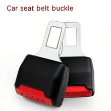 2pcs Car Seat Belt Lock Buckle Extender Dual Use - Black - View 6