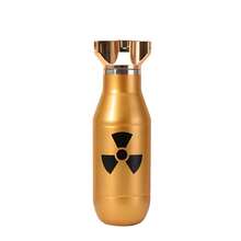 HappyWare Termo Acero Inoxidable 500 ml Doble Pared al Vacío – Mantiene Frío 6 h y Calor 4 h – Termo Portátil para Agua y Bebidas Calientes – Aislante, Sin Fugas, Ideal Gym, Oficina, Viaje - Dorado - Ver 7
