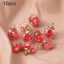 Creative Fruit Strawberry Pineapple Watermelon Colorful Drifting Bottle Glass Bottle Pendant Wishing Bottle DIY Pendant - Multicolor - View 26