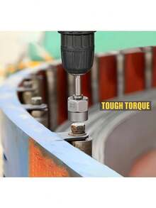 10pcs High Strength Bolt Extractor Set, Easily Remove Damaged, Loose Or Broken Bolts, Hex Screws And Fasteners - Multicolor - View 4