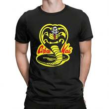 Karate Kid  Vintage T-Shirt Men Funny Tee Shirt Round Neck Short Sleeve T Shirt Gift Clothes - Kiểu 1 - Xem 1