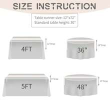 8 Pack Cream Table Runner 12 X 72 Inch Satin Table Runner For Rectangle Round TablesCream Table Runners For Wedding Birthday Banquets Engagements Party Decoration - Cream - View 3