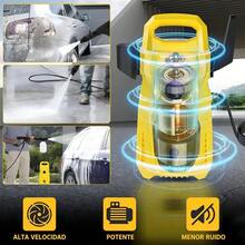 Hidrolavadora Eléctrica Potente de Limpieza Versátil para Hogar y Exterior con Diseño de Almacenamiento Integrado - Tipo de Enchufe A USA (110-127V) - Ver 4