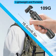 磁吸式快拆三脚架，多功能底座，双接口，可折叠磁吸支架，适用于 InSta ACE/ACEPRO/ACE PRO2/X4/X5 相机 - 黑色 - 查看 8