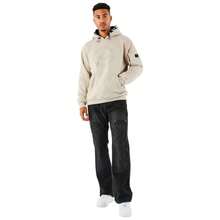 Men Outdoor Hoodies & Sweatshirts - Beige - View 2