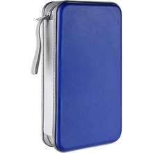 Soporte para CD, estuche para CD/DVD de 96 capacidades, organizador de almacenamiento portátil, soporte protector de plástico duro para viajes en coche YODD - Negro - Ver 6