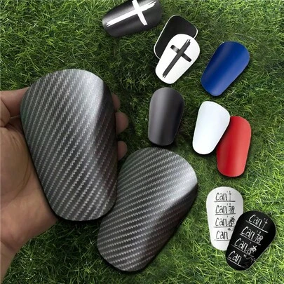 1 Pair Football Shin Guards With Leg Warmers, Sports Soccer Shin Pads, Protective Gear For Match, Shock-Absorbing