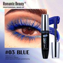 1 pieza Máscara de color romántica. La máscara de color puede rizar las pestañas, es de larga duración y resistente a las manchas, adecuada para diversas fiestas, festivales, regalos del Día de San Valentín y puede ser entregada a madres, novias y hermanas. - Multicolor - Ver 8