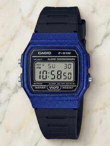 Casio Unisex Retro Mini Digital Watch - Rubber Strap, With Alarm, Stopwatch, Calendar Functions, Waterproof, Vintage Sports Student Daily Wear Wristwatch