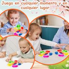 OUARTV Juguete de Clasificación de Colores Juguetes sensoriales para la Liberar Estrés Juguetes Montessori Juguete Didacticos para Niños y Niñas. - como en la foto - Ver 6