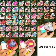 18 bộ phụ kiện quần áo búp bê với nhiều kiểu dáng khác nhau, phù hợp với dòng búp bê LOL SURPRISE 8cm, đồ chơi tự làm quà tặng thay quần áo, đồ chơi nhà búp bê. - Nhiều màu - Xem 1