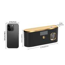 1pc Toothbrush Disinfection Stand And Drying Rack, 400mAh/Type-C Interface, Easy To Install, Suitable For Drying And Disinfecting Toothbrush And Cup, Essential Bathroom Item - Multicolor - View 4