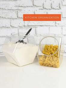 1个30盎司六角形糖果罐，带盖 - 抛光金属表面，适用于婚礼回礼、毕业典礼、情人节、复活节、感恩节等场合 - 理想的夏季零食、秋季饼干和礼品收纳容器（产品有轻微划痕和小瑕疵，并略有气味。需放置于通风处。这些问题在生产过程中不可避免，但不影响使用。） - 彩色 - 查看 2