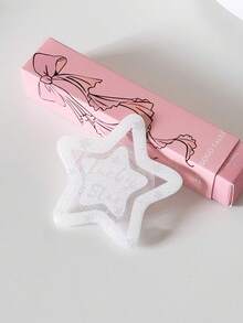 1pc INSL Blue Heart & Star Acrylic Resin Droplets Phone Stand, Foldable Portable Air Cushion Magnetic Phone Holder - Multicolor - View 7