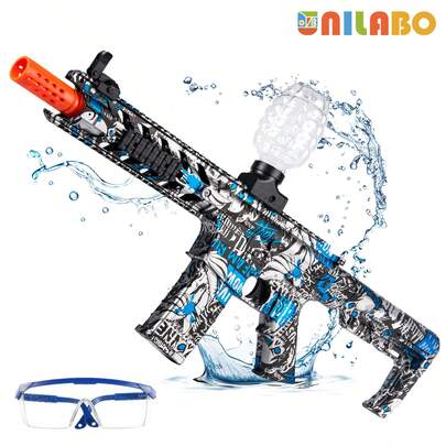 M4A1 Electric Toy Gun Set, High Precision Shooting Toy, Rechargeable And Reusable, Perfect Outdoor Party Game, Ideal Outdoor Toy Gift For Birthday, Holiday, Easter, Great Gift For Boys (Bullets Not Included)