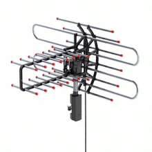 TA-851 Plus 360°Rotation UV Dual Frequency 45-860MHz 22-38dB 42.65ft Cable Outdoor Antenna - US A Type Plug(110-127V) - View 9