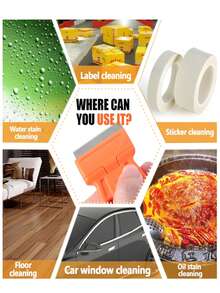 2/1pc Professional Steel Plate Printing Acrylic Nail Scraper, Multifunctional Film Removal And Adhesive Removal Metal Shovel, Used For Nail Art Tool Stamping Cleaning - Multicolor - View 4