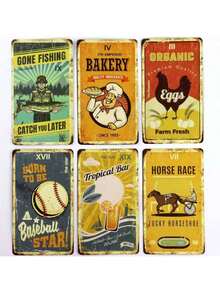 Rural Retro Advertising Tower Board, Rustic Wealth Board Game Card, Monkey Banana Entertainment Card, Friend Interactive Entertainment Card - Multicolor - View 8