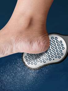 1pc Professional Stainless Steel Foot Callus Remover Tool, With Safety Splash Guard, Foot Trimmer, Foot Scraper, Foot File, Ergonomic Curved Handle For Easy Grip, Dual Grit (Coarse/Fine) Stainless Steel Callus Removal Surface - Long-Lasting Durable Foot Callus Care Tool - One Size - View 5