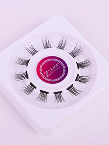 12pcs/Set C-Curl Lengthening Segmented False Eyelashes, Natural & Fluffy, Cartoon Lash Clusters, Fox Eye Lash Extension Tool, Portable Makeup Accessory, Women Cosmetic Product, Item - C - View 3