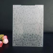 2D Embossed File Folder, Suitable For Card Embossing Machine Template, Handmade Photo Album Paper Craft Decoration DIY Greeting Card Making, Butterfly, Honeycomb, Small Daisy Flower Patterns - DIY Crafts - View 6