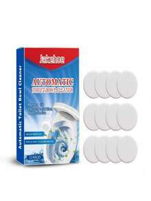 jakehoe Toilettenreiniger Tabletten, Reinigung & Geruchsbeseitigung, lösen sich schnell auf, einfach anzuwenden. Kontinuierliche Wirkung hält die Toilette lange Zeit sauber, mild und nicht reizend, geeignet für alle Toilettenmaterialien, entfernt Flecken schnell und stellt die Sauberkeit der Toilette wieder her - Liquida - Übersicht 10