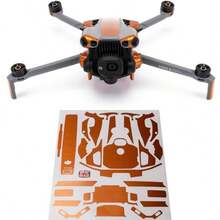 WRAPGRADE Pegatinas de piel compatibles con  Mini 5 Pro Accent Color camuflaje  bumpy - Mariposa de cobre - Ver 1