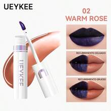 UEYKEE Tinte de Labios Peel-Off de Larga Duración | Brillo Labial Despegable con Acabado Mate Natural y Color Modular | Resistente al Agua y al Sudor | Hidratante y Vegano | Textura Ligera, No Pegajosa | No Mancha, No Transfiere | Ideal para Labios Sensibles | Sin Alcohol, Sin Parabenos | Regalo Perfecto para Navidad, Cumpleaños o San Valentín | Maquillaje Diario para Mujer Joven | Cosmético de Belleza Natural Cruelty-Free | Disponible en 7 Colores Intensos - 03 Rosa claro - Ver 8