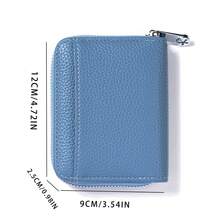 Ví đựng tiền xu mini mới, ví đựng tiền xu thời trang, ví nhỏ kiểu dáng ngắn dành cho nam, ví mini, ví đựng tiền xu, ví đựng tiền cần thiết khi đi du lịch. - Nhiều màu - Xem 8