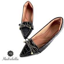 Women Flats - Black - View 9