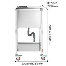 Coolers - 510 X 360 X 970 mm - View 10