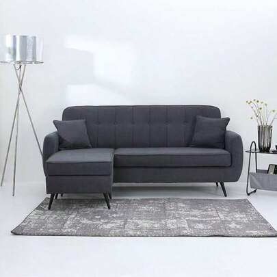 Cuarto esquinero gris oscuro Estilo Londres