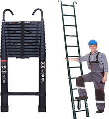 Escaleras y accesorios - 2,5 m + 2,5 m - Aluminio - Ver 10