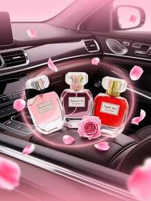 1pc 55ml Bow Floral & Fruity Fragrance Air Freshener, Aromatherapy Mist, Flameless Diffuser, Best Gift For Friends, Family, Valentine's Day, Birthday - Floral and Fruity Notes - View 2