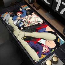Mouse Pad PC Gaming Accessories Mousepad Anime Dandadan Ayase Momo Takakura Ken Seiko Desk Mat Laptop Black And White Table Mat - TK-0000014532 - 查看 5