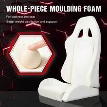 DEVOKO Gaming Chair Computer Chair Ergonomic Gaming Chair With Footrest Office Chair Ergonomic Computer Chair With Lumbar Support - White - View 5