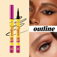 1支装 天然持久防晕染便携日常眼线笔 - A - 查看 1