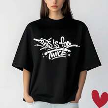Twice This Is For World Tour 2026 Shirt, Twice Enemy Shirt, Twice This Is For Sweatshirt, Twice World Tour 2025 Tshirt, Twice Members Shirt - Black - View 1