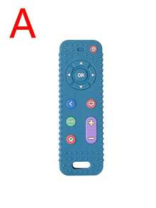 1pc Silicone Dog Chew Toy, Suitable For Small Dogs Teeth Cleaning, Can Chew Remote Control - Multicolor - View 9