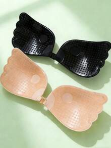 1件/2件装隐形聚拢文胸，带肩带，适合女士露背连衣裙，可重复使用 - 彩色 - 查看 8