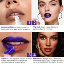 UEYKEE Tinte de Labios Peel-Off de Larga Duración | Brillo Labial Despegable con Acabado Mate Natural y Color Modular | Resistente al Agua y al Sudor | Hidratante y Vegano | Textura Ligera, No Pegajosa | No Mancha, No Transfiere | Ideal para Labios Sensibles | Sin Alcohol, Sin Parabenos | Regalo Perfecto para Navidad, Cumpleaños o San Valentín | Maquillaje Diario para Mujer Joven | Cosmético de Belleza Natural Cruelty-Free | Disponible en 7 Colores Intensos - 05 Castaño Marrón - Ver 6