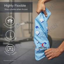 XL Gel Ice Packs For Injuries Reusable, Large Cute Gel Soft Flexible Ice Packs- Reusable Freezer Cold Pack, Cold Compress & Cooling Gel Pad For Face, Shoulder, Hip, Leg, Arm, Ankle & Foot, Christmas, New Year's Day, New Year, Holiday Gifts - M - 查看 3